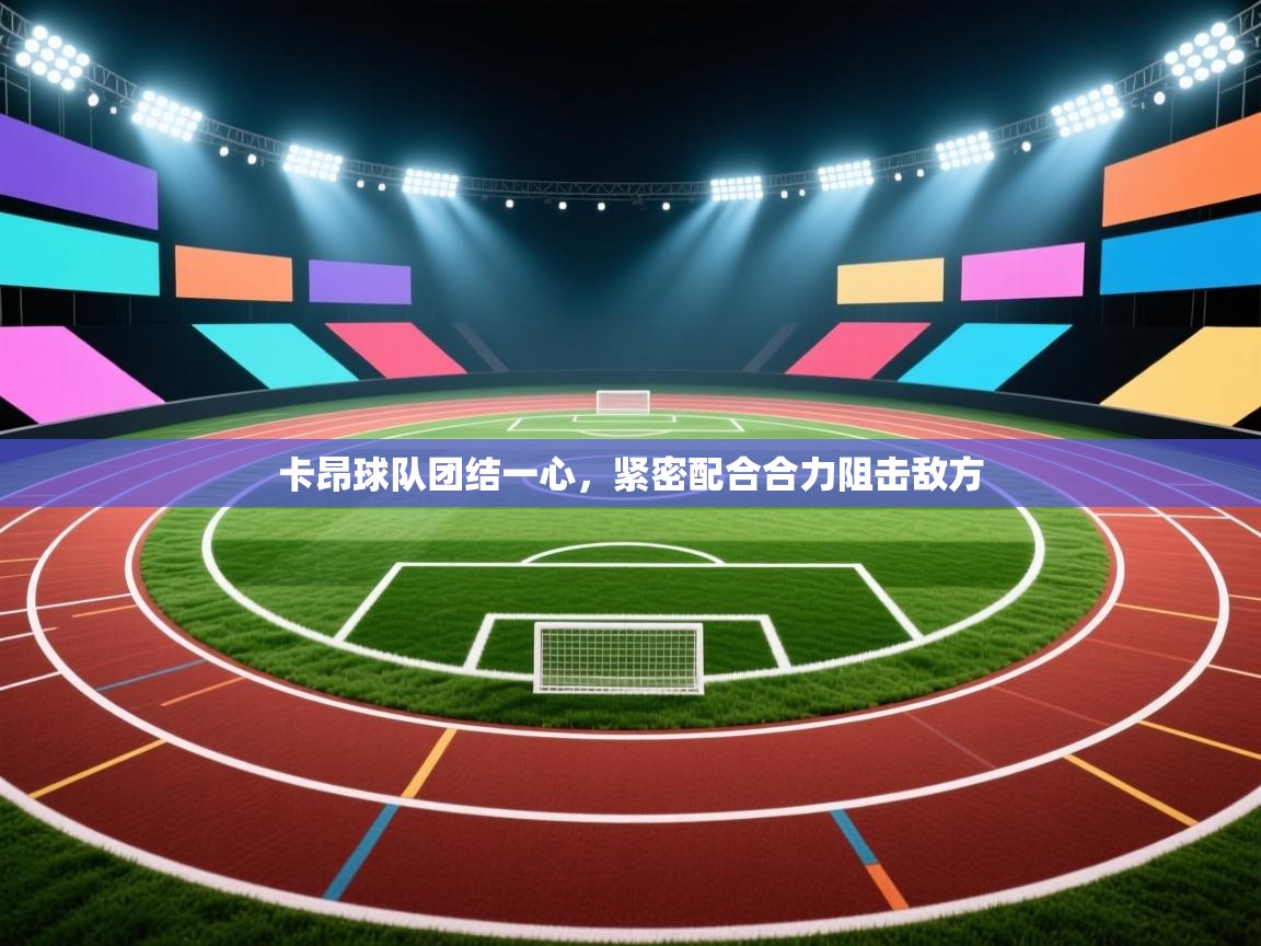 卡昂球队团结一心，紧密配合合力阻击敌方  第1张